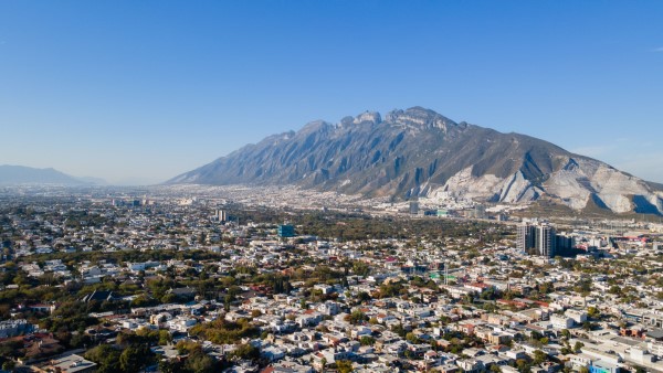 Casas en venta en Monterrey; Vista panorámica del estado de Monterrey.